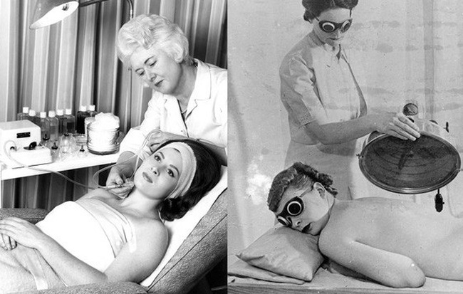 Không cần Botox, những năm 1940 - 1950 phụ nữ đã được chăm sóc da tại spa theo những cách này