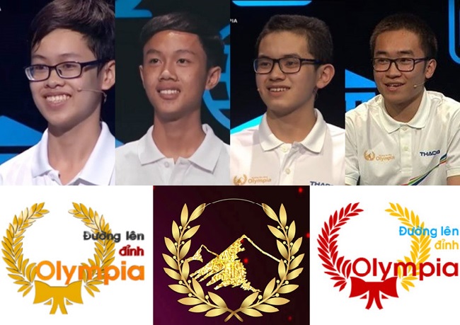 Lộ diện 4 gương mặt tài năng trẻ bước vào chung kết Đường lên đỉnh Olympia 2018