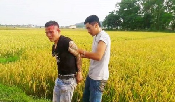 Nhóm thanh niên mang hung khí ra đồng đòi “bảo kê” máy gặt lúa bị dân đánh nhừ tử