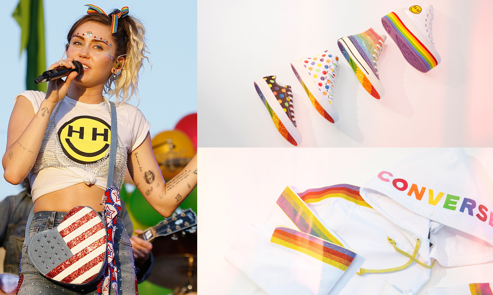 "Công chúa Disney" Miley Cyrus chính thức kết hợp với Converse cho ra BST "niềm tự hào" mang bản sắc LGBT