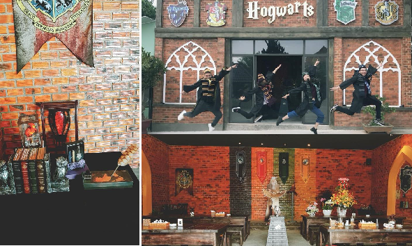Có một quán cà phê "phép thuật" không hoành tráng như phim, nhưng cũng "hạ gục" được trái tim "Potterheads" ở Đà Lạt
