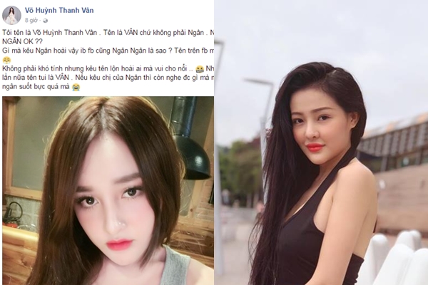 “Hot girl phố đi bộ” Võ Huỳnh Thanh Vân lên tiếng bức xúc vì bị nhiều người nhận nhầm là Ngân 98
