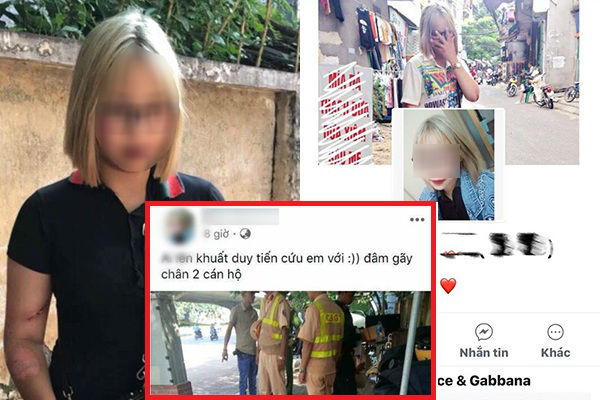 Facebook cô gái 2k1 liều lĩnh tông gãy chân CSGT khi bị " tuýt còi": Nhìn sang chảnh mà hành động "kém sang" quá!  