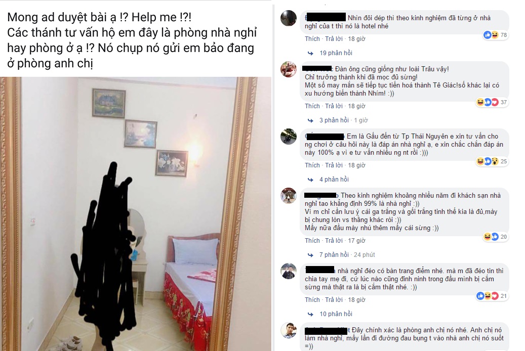 Chỉ một bức ảnh bạn gái gửi báo "đang ở phòng anh chị", chàng trai phát hiện "đầu mọc cặp sừng to" 