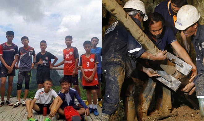 Toàn cảnh 9 ngày gian khổ giải cứu đội bóng Thái mắc kẹt dưới hang chưa có kết quả