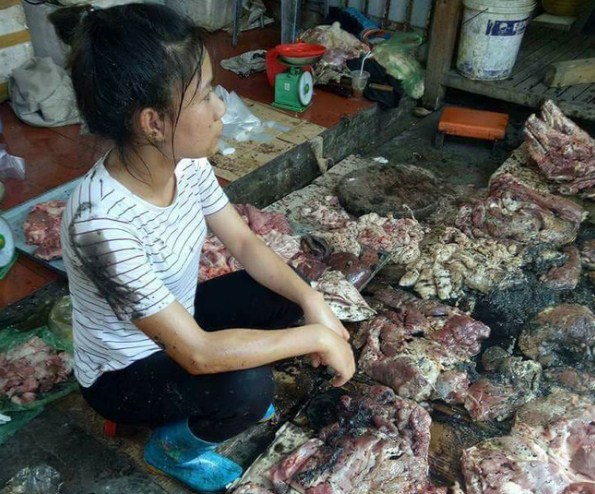 Hải Phòng: Đổ dầu luyn pha nước cống vào sạp thịt lợn, 2 người phụ nữ triệt hạ đối thủ vì bán giá rẻ hơn mình