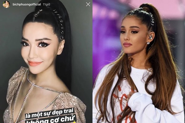 Bích phương ngày càng làm fan Việt lo lắng “bùng show” vì quá giống Ariana Grande