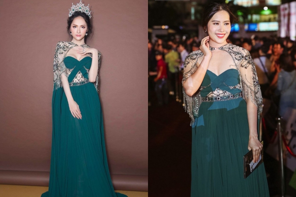 Chuyện bi hài nhất thảm đỏ HHVN: "1 chiếc váy 2 số phận" giữa Nam Em và Hương Giang