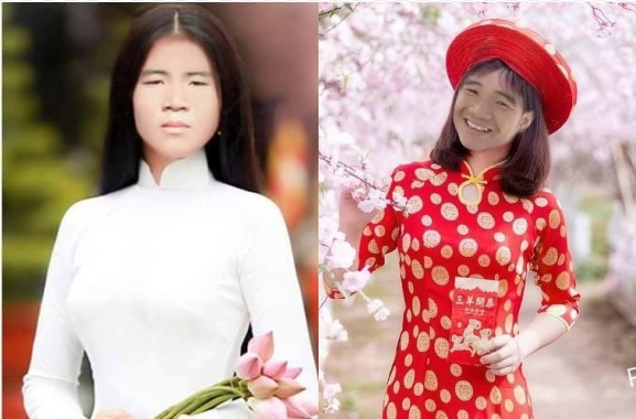 "Vựa muối" Đức Chinh lại trở thành niềm cảm hứng bất tận cho bộ ảnh chế thiếu nữ trong tà áo dài