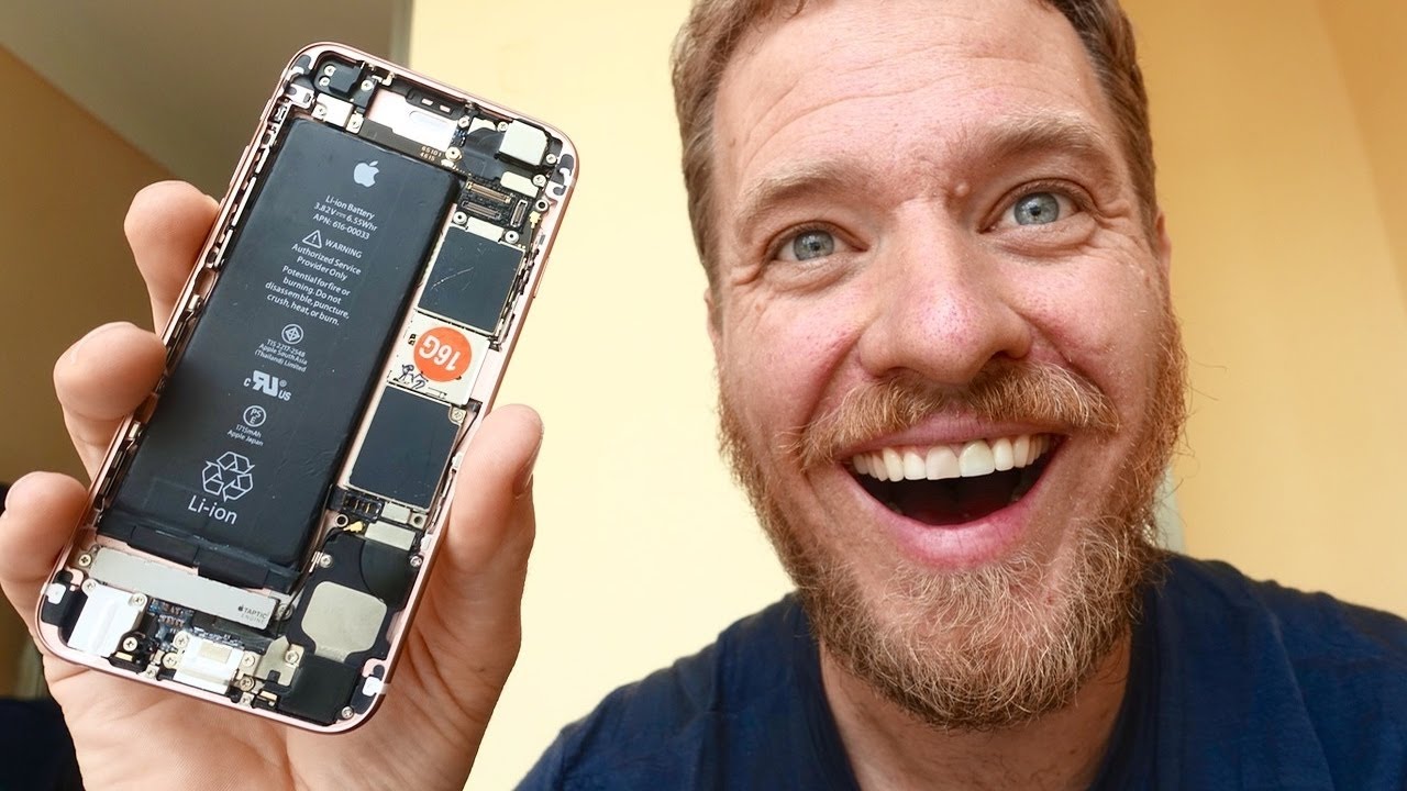 Kỹ sư Mỹ tự tay chế iPhone 6S chỉ bằng nửa giá đồ chính hãng