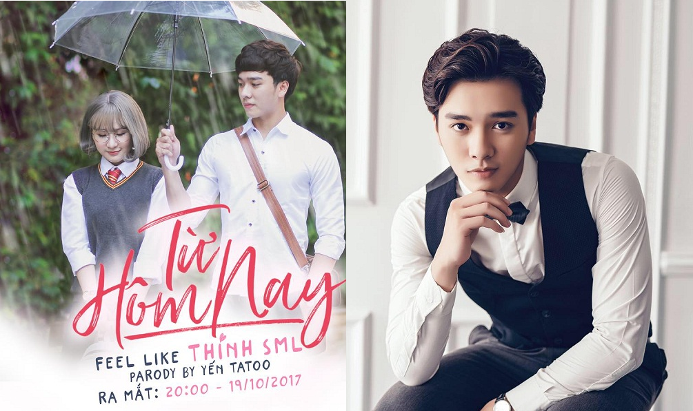 "Nam thần" bán áo mưa đang hot trong MV nhạc chế kết hợp hit của Hương Tràm và Chi Pu của Yến Tatoo
