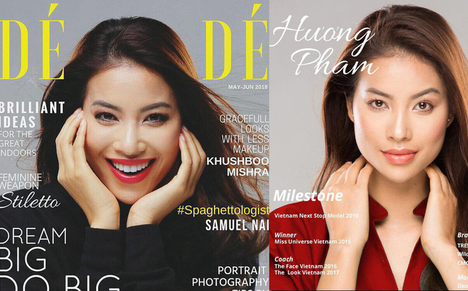 Sự thật về việc "tạp chí danh giá Pháp" mời Hoa hậu Phạm Hương làm mẫu trang bìa