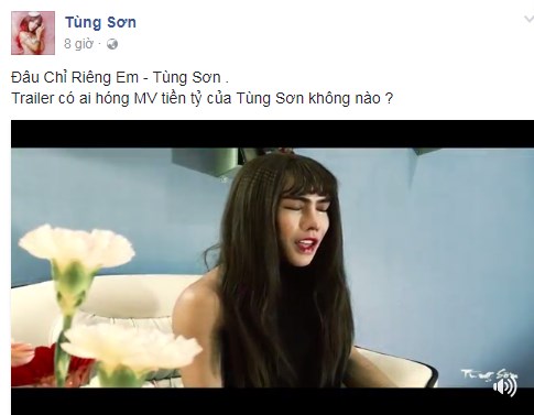 Tung trailer MV tiền tỷ, Tùng Sơn khiến nhiều người "hốt hoảng" khi cất giọng cover hit của Mỹ Tâm 