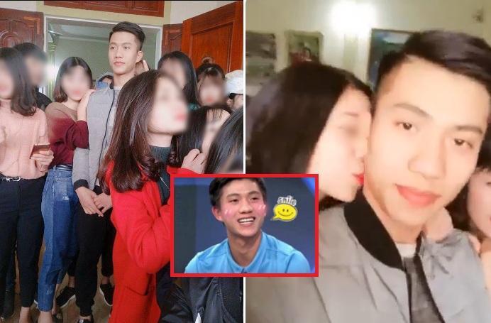 Về quê nhà, Phan Văn Đức U23 phát hoảng khi bị hàng trăm cô gái "bao vây" đòi chụp ảnh và... hôn trộm