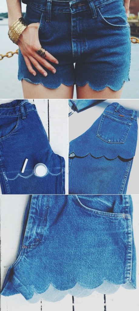 Những ý tưởng DIY quần jean cũ cực đơn giản và độc đáo