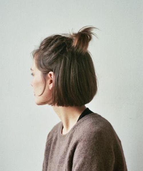 Album với hơn 100 ảnh của các kiểu buộc tóc ngắn nữ - NEC