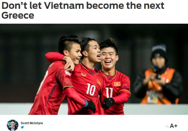 Phản biện thành công của U23 Việt Nam, BLV Fox Sport bị fan Việt phản pháo "sấp mặt"