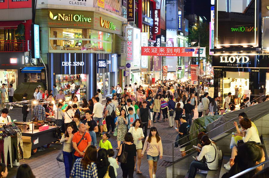 Những khu phố mua sắm nổi tiếng không được quên khi du lịch Seoul
