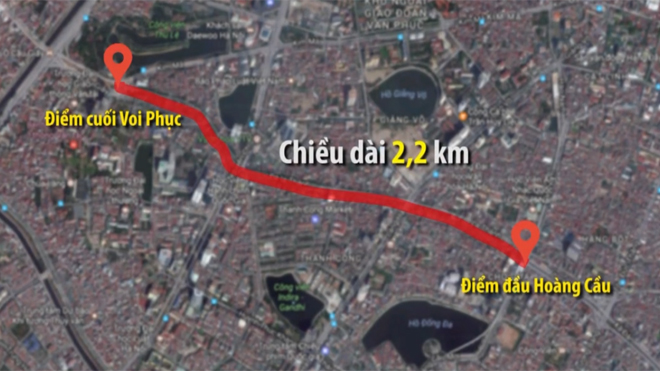 Top 5 tuyến đường đắt nhất Hà Nội: "Quán quân" là tuyến Hoàng Cầu - Voi Phục