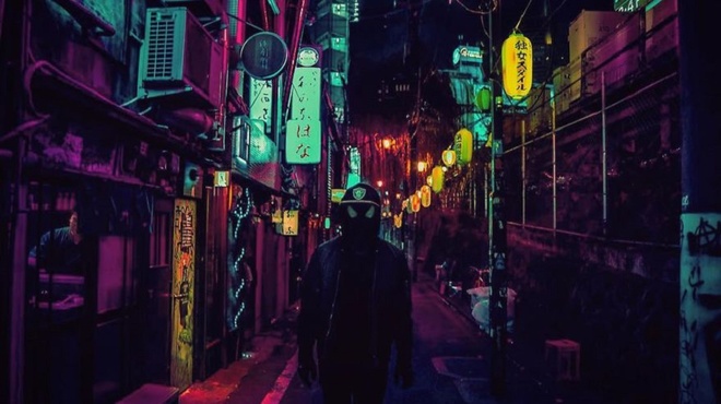 Một trong những nơi Liam yêu thích nhất của Tokyo chính là khu phố đèn đỏ Shinjuku Kabukicho. Anh đã có nhiều tác phẩm tâm đắc được thực hiện tại đây.