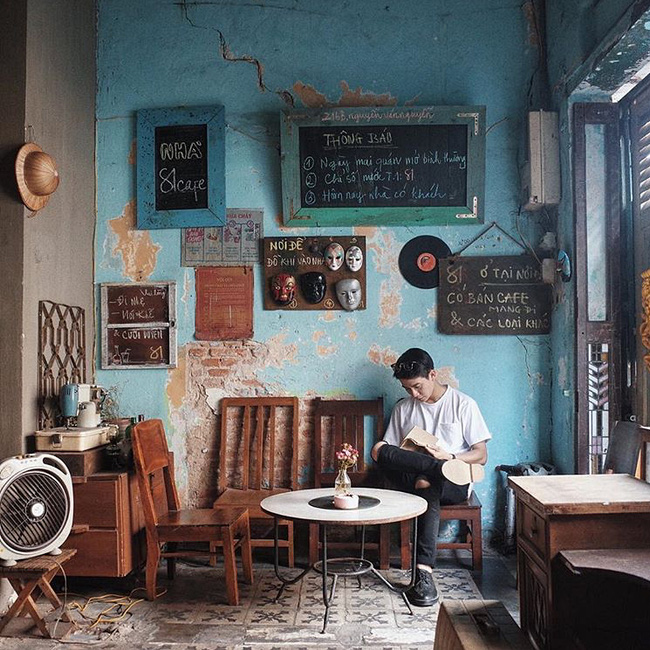 Hẹn hò với 3 quán cà phê phong cách retro đậm chất hoài cổ ở Sài Gòn