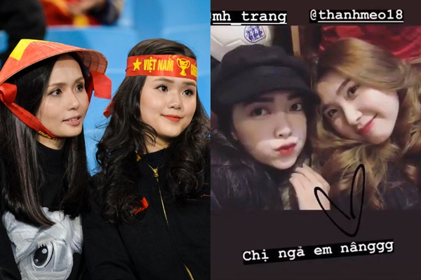 Những cặp "chị em" trong dàn bạn gái của các cầu thủ tuyển Việt Nam: Người xinh đẹp, người gia thế "khủng"