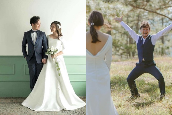Trọn bộ ảnh cưới của Tiến Đạt và Thúy Vy: lãng mạn chả thấy mấy, toàn dáng pose gây hài nhất