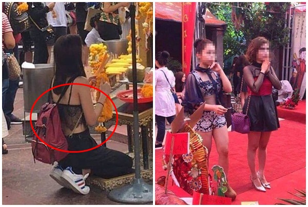 Đại hội khoe thân: Phát ngán với trang phục đi chùa xộc xệch, thiếu vải của các hotgirl 2019