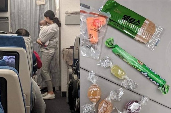 Đỉnh cao của sự văn minh: Sợ con khóc trên chuyến bay, bà mẹ chu đáo phát 200 lời nhắn, kẹo, đồ bịt tai cho hành khách
