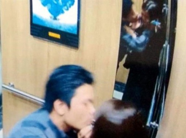 Thanh niên ép cô gái hôn trong thang máy được báo Hàn 