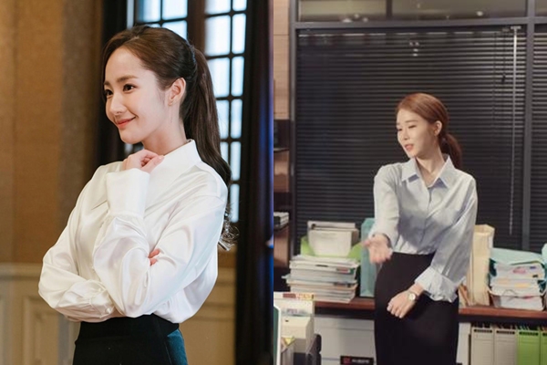 Bí kíp chọn đồ công sở đúng điệu như hai cô thư kí xinh nhất màn ảnh Hàn