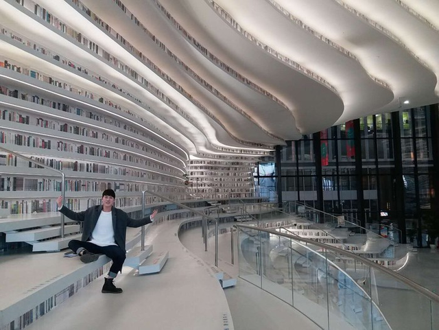 Đối với những người yêu sách và ham đọc thì thư viện này quả là một điểm đến mơ ước. (Nguồn: Trí Thức Trẻ)