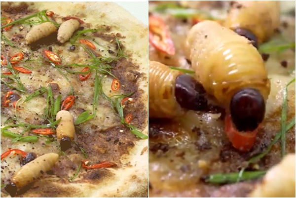 Hết bún đậu mắm tôm, giờ lại đến Pizza Đuông Dừa ngoe nguẩy "thách thức" cả tín đồ ăn uống bạo nhất