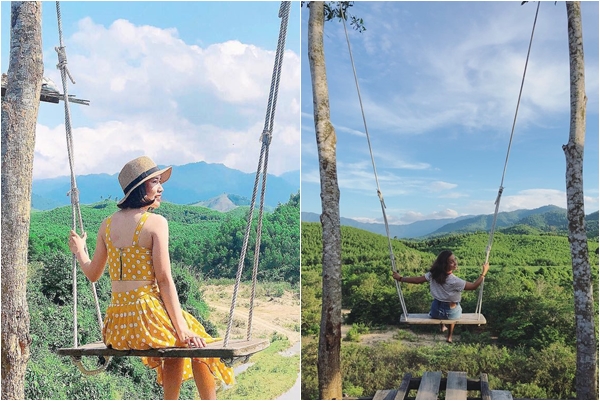 Cần gì phải đến Bali xa xôi, giờ Quảng Bình cũng đã có xích đu gỗ view trọn thung lũng check in triệu like đây rồi!