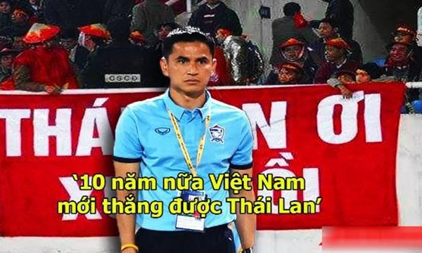 Thắng 1-0, fan Việt lại đào mộ cầu thủ Thái từng tuyên bố "10 năm nữa Việt Nam mới thắng Thái Lan" để chọc ngoáy mỉa mai