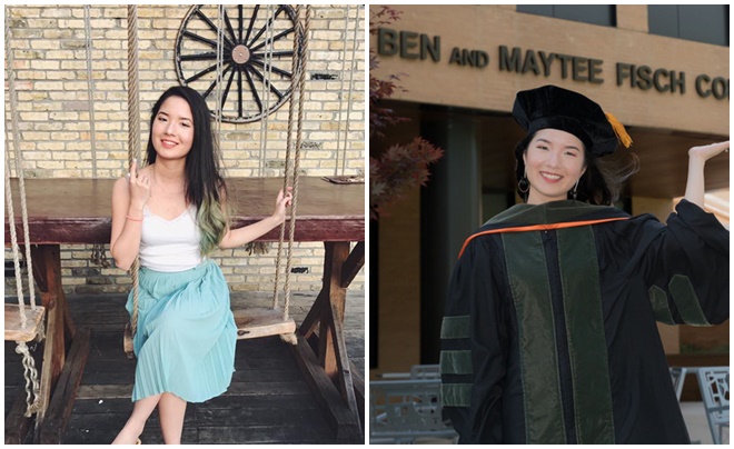 Nữ du học sinh Việt trở thành thủ khoa đầu tiên của ngành Dược tại trường đại học Mỹ