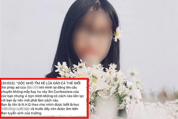 Nữ sinh xinh đẹp, làm ban tuyển sinh trường ĐH nổi tiếng Hà Nội bị tố "lừa tiền xuyên quốc gia", "đào mỏ bạn trai Lào"