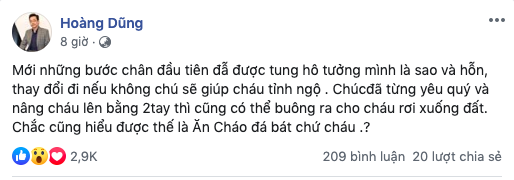 Bình luận ẩn ý của Việt Anh ngầm tiết lộ Bảo Thanh mới là cháu gái 