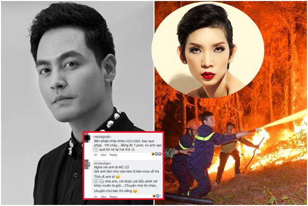 Phan Anh bị anti-fans chỉ trích vì không đăng tin cháy rừng Hà Tĩnh, siêu mẫu Xuân Lan còn "xoáy" một câu