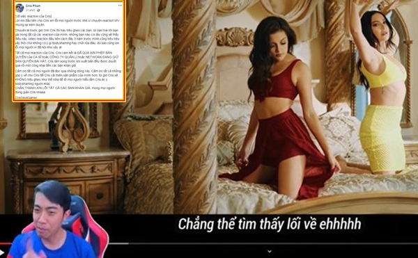 Bị "dội bom" vì body shaming mẫu nữ trong MV Sơn Tùng MTP, Cris Phan lên tiếng sửa sai trên Facebook