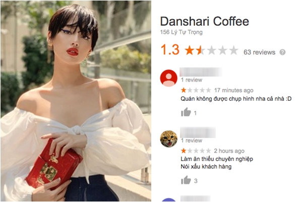 Tung bằng chứng sai "ngớ ngẩn", quán cà phê dựng chuyện sau lưng Khánh Linh bị dân mạng vote "1 sao" đồng loạt tẩy chay