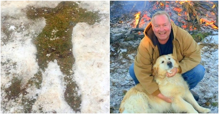 Chủ nhân bị ngã trên tuyết, chó cưng dùng thân ủ ấm cho chủ suốt 20 giờ và cứu mạng ông