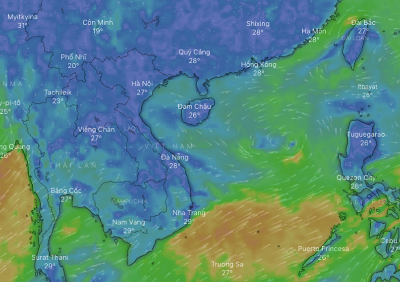 Dự báo thời tiết: Xuất hiện áp thấp trên Biển Đông, cảnh báo xuất hiện lũ quét tại Nghệ An