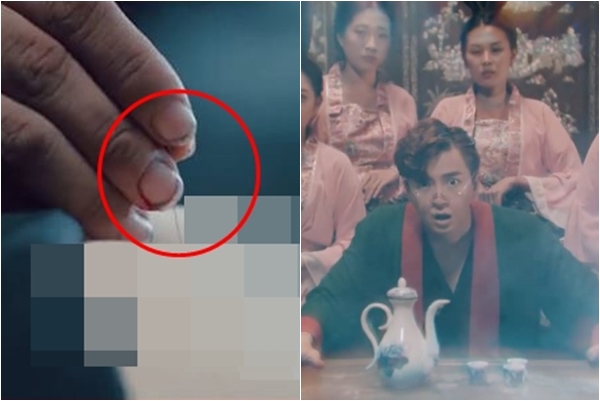 Khán giả chê bai kịch liệt bộ móng tay "mất vệ sinh" của diễn viên trong MV mới của Ngô Kiến Huy