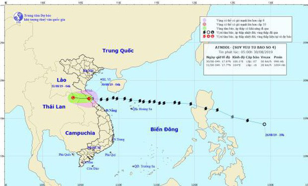 Quảng Bình thông báo đóng cửa tất cả địa điểm du lịch do ảnh hưởng của bão số 4