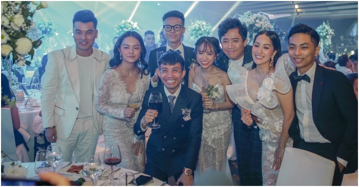 Dự đám cưới con gái đại gia Minh Nhựa, Phạm Quỳnh Anh, Khánh Thi bị chê bai nhiệt tình vì ăn mặc 