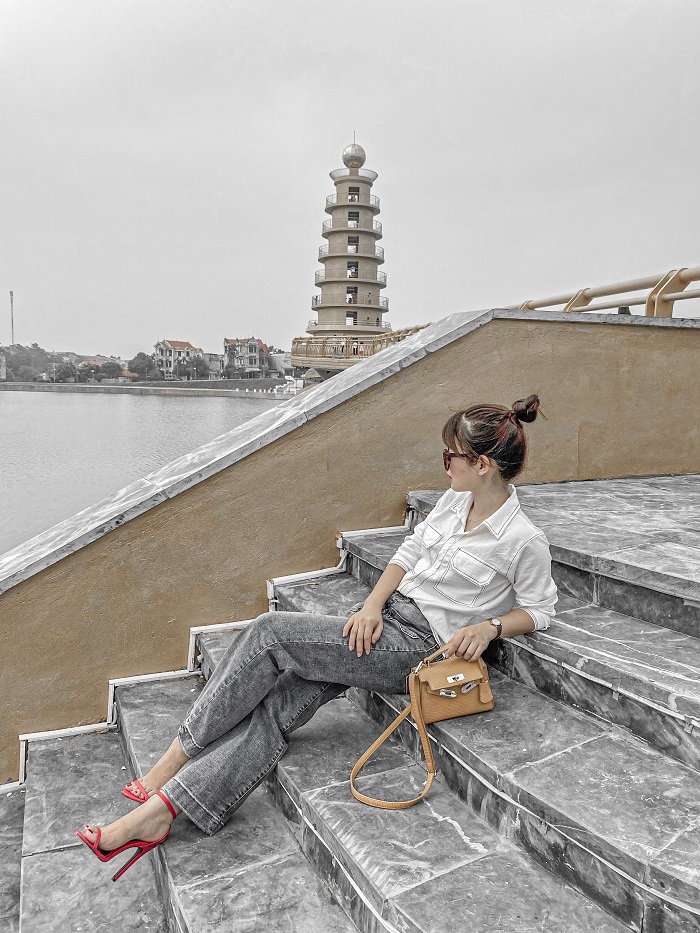 Cầu đi bộ Việt Trì lên hình đẹp vượt tưởng tượng khiến giới trẻ thi nhau tìm đến 
