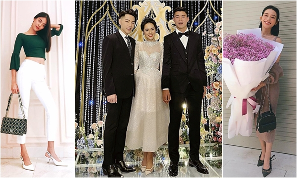 Diện 1 đôi giày ngày cưới mà "đụng hàng" với cả showbiz Việt, Quỳnh Anh cũng có cách phối đồ cực "gắt" để không bị lu mờ