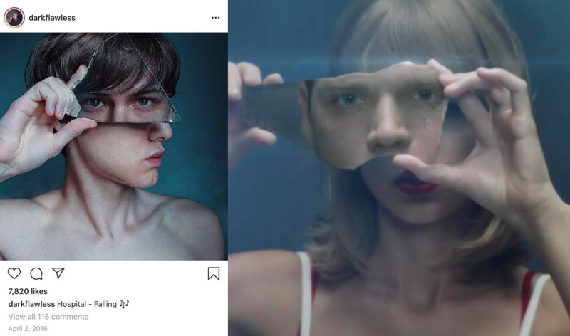 Bị tố mượn ý tưởng từ MV của Taylor Swift, nhiếp ảnh gia người Nga tiếp tục 
