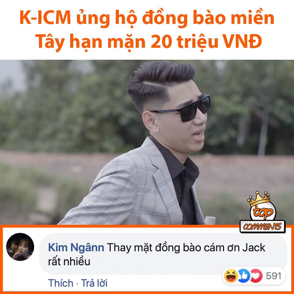 Học theo Chi Pu ủng hộ từ thiện 20 triệu, K-ICM bất ngờ được khen ngợi